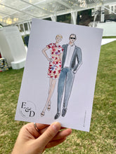 Load image into Gallery viewer, Melbourne_live_wedding_illustration_live_guest_illustration_live_event_illustration_melbourne_event_illustrator_melbourne_event_artist_live_event_illustrator2.jpg