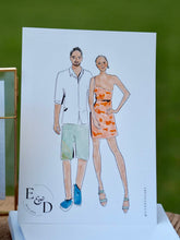 Load image into Gallery viewer, Melbourne_live_wedding_illustration_live_guest_illustration_live_event_illustration_melbourne_event_illustrator_melbourne_event_artist_live_event_illustrator2.jpg