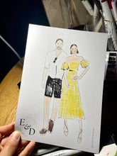 Load image into Gallery viewer, Melbourne_live_wedding_illustration_live_guest_illustration_live_event_illustration_melbourne_event_illustrator_melbourne_event_artist_live_event_illustrator5.jpg
