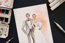 Load image into Gallery viewer, Custom Fashion Illustration