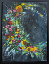 Load image into Gallery viewer, Autumn Crescent Wreath