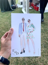 Load image into Gallery viewer, Melbourne_live_wedding_illustration_live_guest_illustration_live_event_illustration_melbourne_event_illustrator_melbourne_event_artist_live_event_illustrator9.jpg
