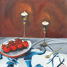 Load image into Gallery viewer, Midnight Tomato | Original Artwork
