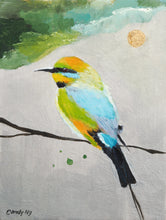 Load image into Gallery viewer, Moonlight Rainbow Bee-eater | Original Artwork
