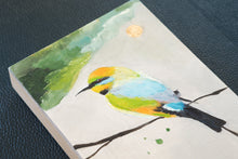 Load image into Gallery viewer, Moonlight Rainbow Bee-eater | Original Artwork
